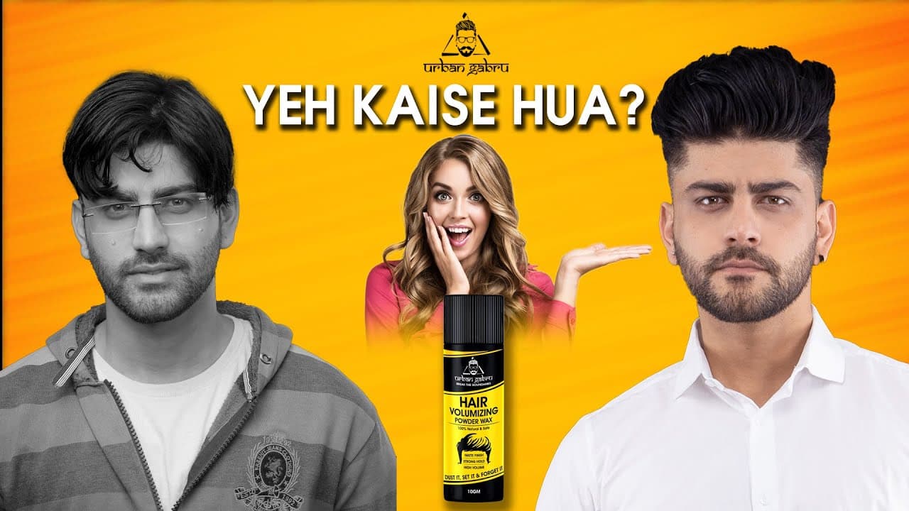 Men's Hair Styling Hack — Add Instant Volume