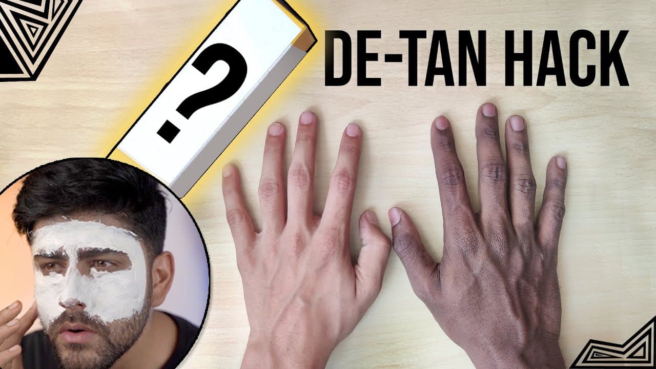 Best Hack to Remove Tanning from Skin