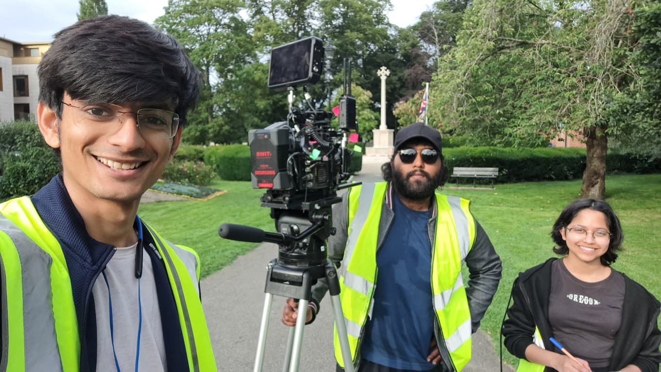 Behind the scenes production still 9